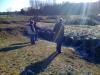 Claudius und Alex vor den Vietcong Tunnels